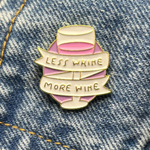 Load image into Gallery viewer, Enamel pins Enamel Pins Festive Fox More wine less whine
