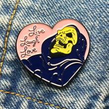 Load image into Gallery viewer, Enamel pins Enamel Pins Festive Fox Sassy skeleton