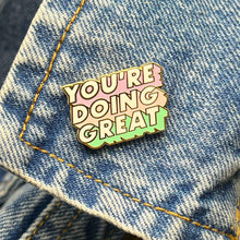Load image into Gallery viewer, Enamel pins Enamel Pins Festive Fox You’re doing great
