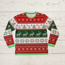 Load image into Gallery viewer, Candy Cane - Ugly Christmas &#39;Jumper&#39; (Lightweight Shirt) Unisex Shirts Festive Fox 
