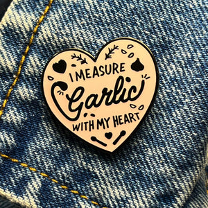 Enamel pins Enamel Pins Festive Fox Garlic heart 