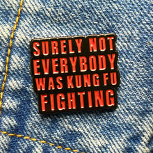 Load image into Gallery viewer, Enamel pins Enamel Pins Festive Fox Kung Foo Fighting 
